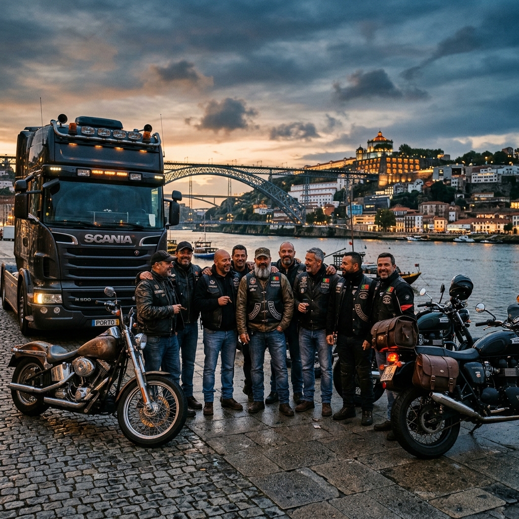 Membros e Veículos Dark Riders